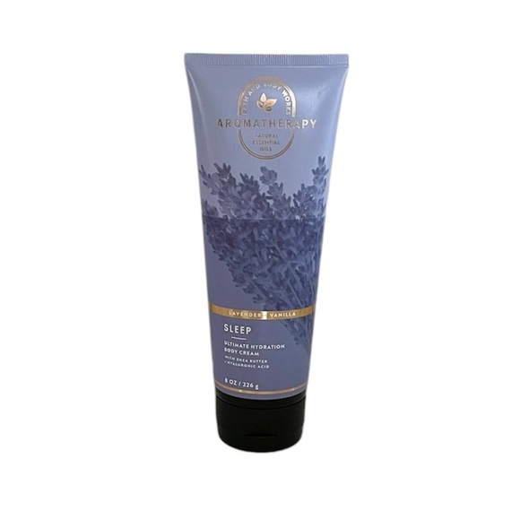 Bath & Body Works Aromatherapy Sleep Nighttime Lavender Vanilla Body Cream 8oz - Picture 11 of 11